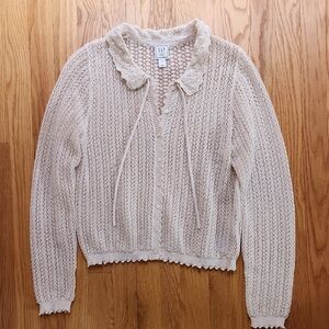 GAP x DOEN Lace Cardigan, Size Medium